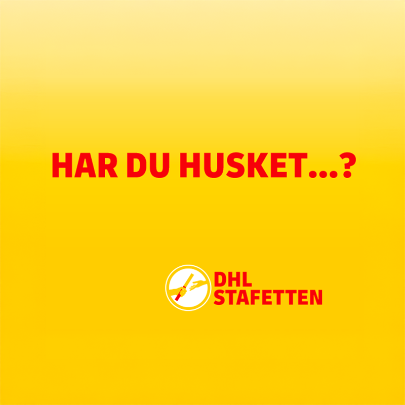 Hvad skal du huske til DHL Stafetten? 1 dhl stafetten huskeliste
