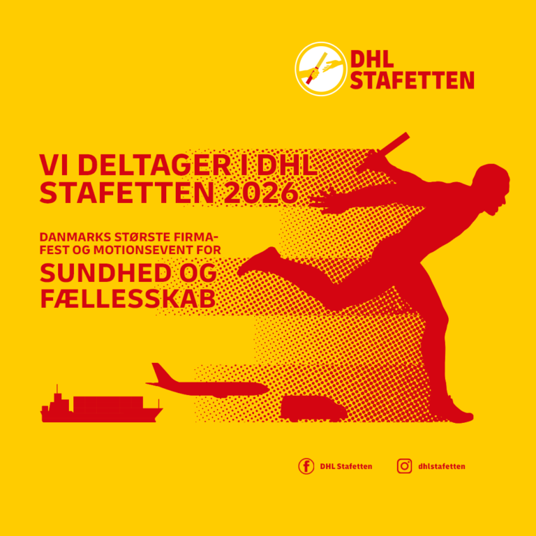 Kommunikationspakke 2026 til DHL Stafetten